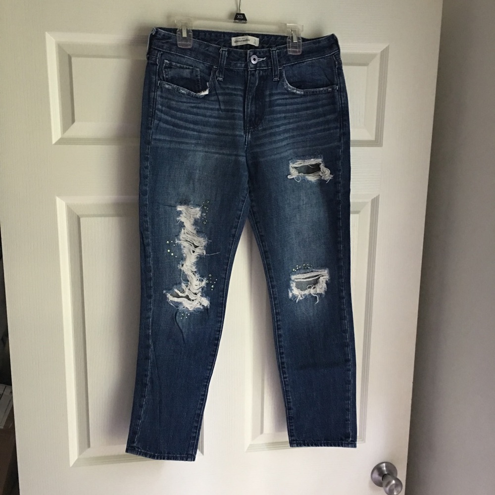 Abercrombie & Fitch ankle jeans
